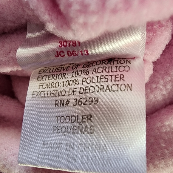 Disney Toddler Pink Winter Hat - Picture 4 of 7